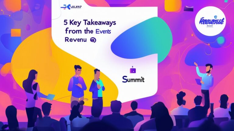 5 Key Take-a-Ways from the Events Revenue Summit